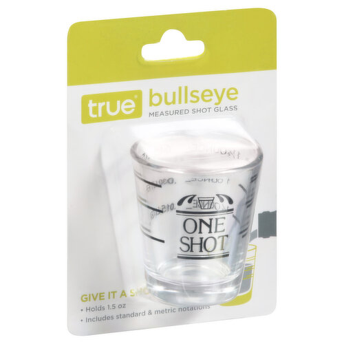 True Shot Glass, Measured, 1.5 Ounce