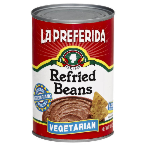 La Preferida Refried Beans, Vegetarian