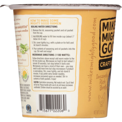 Mike's Mighty Good Ramen Soup, Chicken Flavor