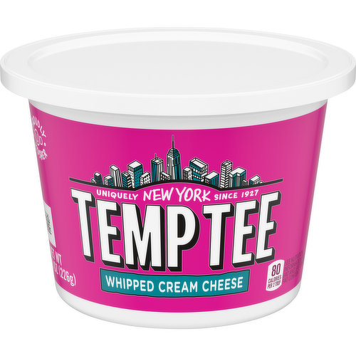 Temp Tee Whipped Cream Cheese