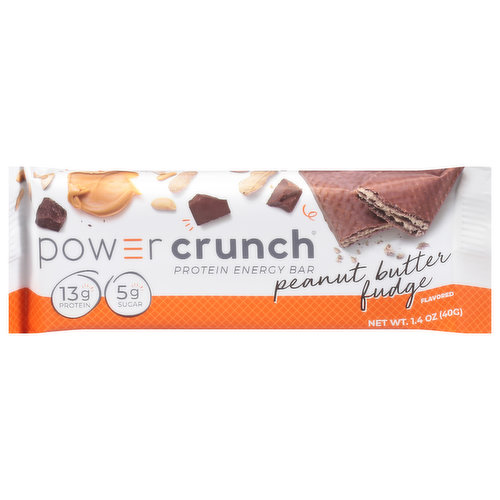 Power Crunch Protein Energy Bar, Peanut Butter Fudge Flavored