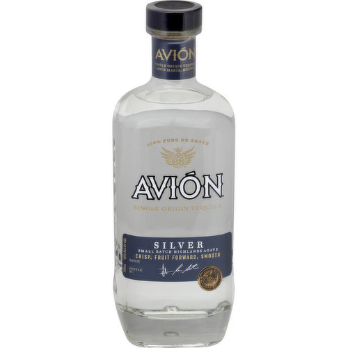 Avion Tequila, Silver, Single Origin