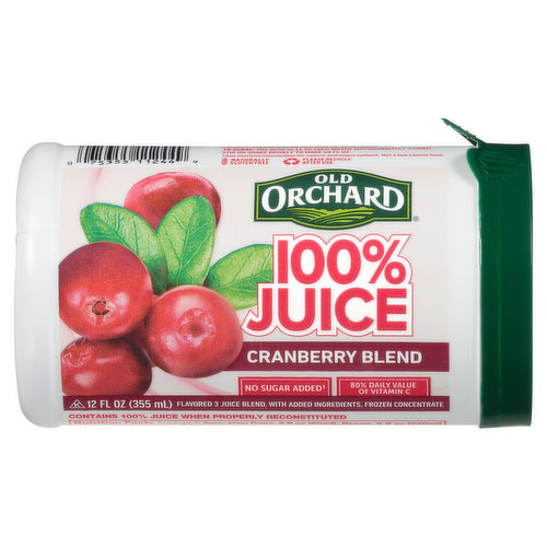 Old Orchard 100% Juice, Cranberry Blend