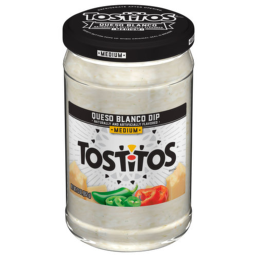 Tostitos Dip, Queso Blanco, Medium