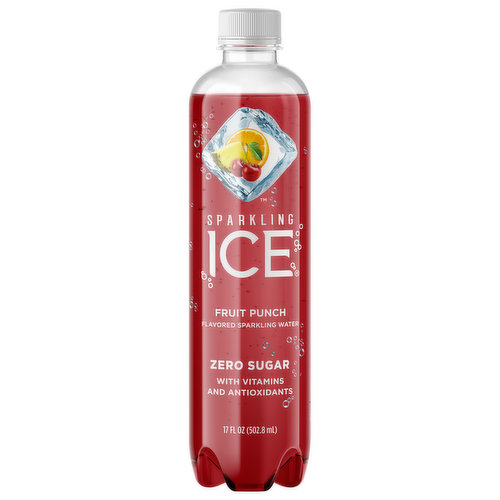 Sparkling Ice Sparkling Water, Zero Sugar, Fruit Punch