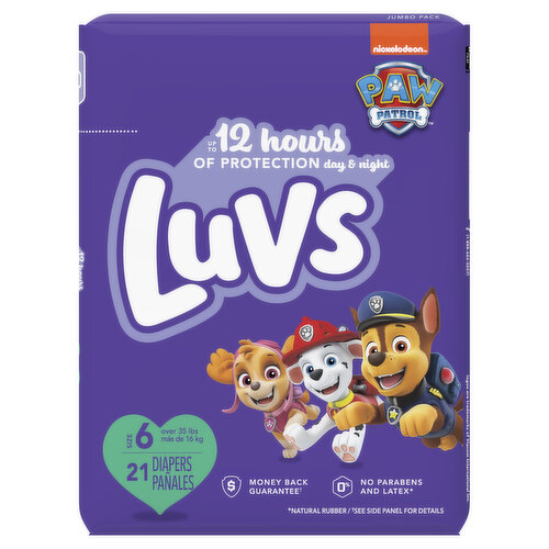 Luvs Diapers Size 6 21 Count