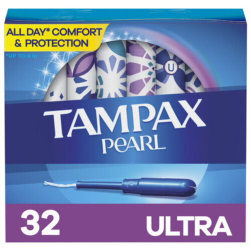 Tampax Pearl Tampax Pearl Tampons, Ultra 32 Ct