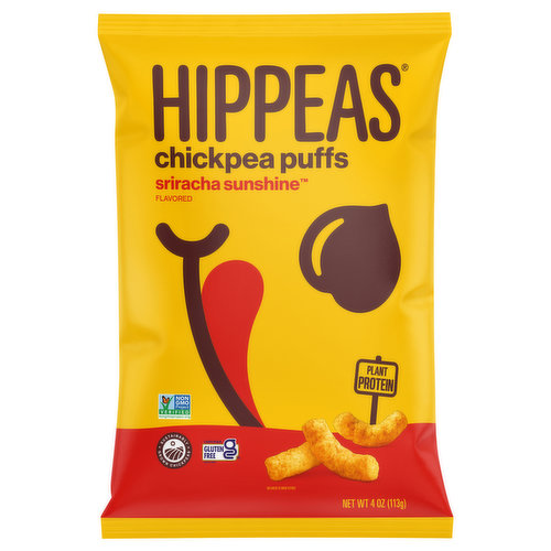 Hippeas Chickpea Puffs, Sriracha Sunshine Flavored