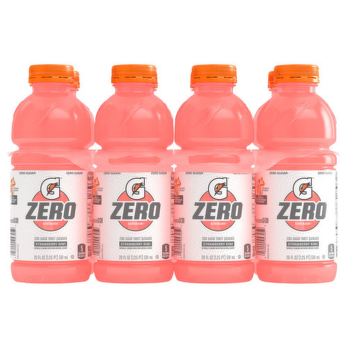 Gatorade Zero Thirst Quencher, Zero Sugar, Strawberry Kiwi