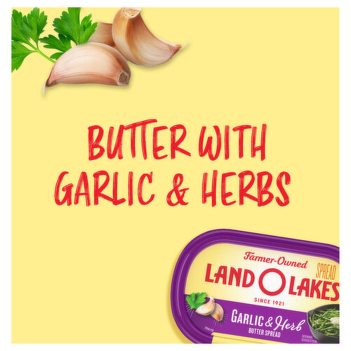 Land O Lakes Garlic & Herb Butter Spread, 6.5 oz.