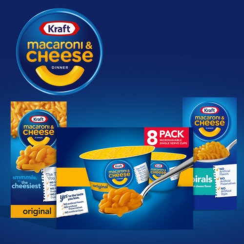 Kraft Macaroni and Cheese Dinner, Original Flavor