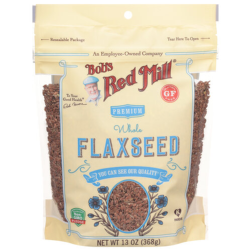 Bob's Red Mill Flaxseed, Whole, Premium