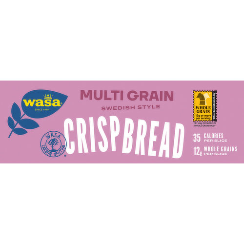 Wasa Multigrain Crispbread, 9.7 oz.