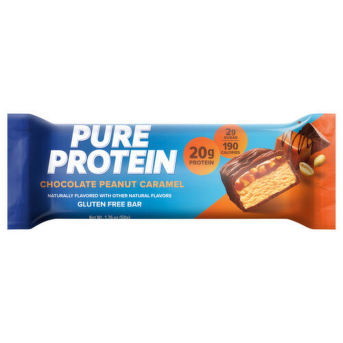 Pure Protein Bar, Gluten Free, Chocolate Peanut Caramel