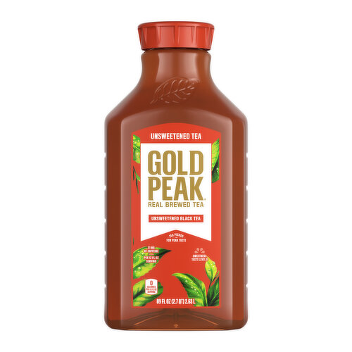 Gold Peak  Unsweetened Black Tea Bottle