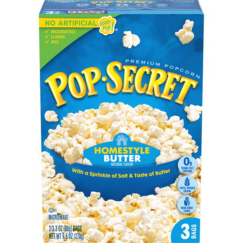 Pop Secret® Homestyle Microwave Popcorn