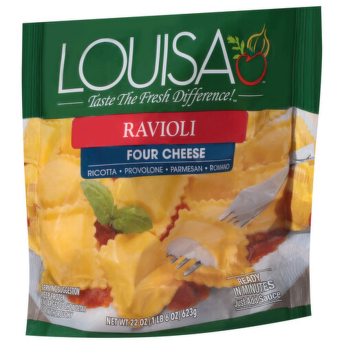 Louisa Ravioli, Four Cheese