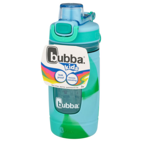 Bubba Kids Flo Refresh Water Bottle, 16 oz - Rock Candy & Kiwi