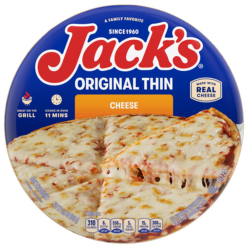 Jack's Pizza, Original Thin, Cheese