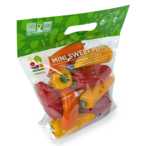 Mini Sweet Peppers Bagged