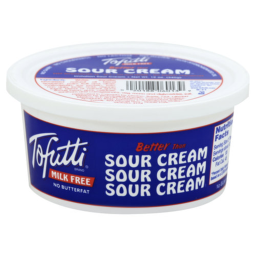 Zenzo & Tonzu  Dairy Free Sour Cream 250g