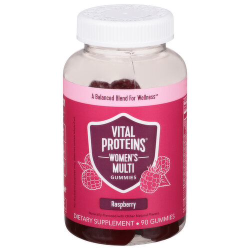 Vital Proteins Women's Multi Gummies, Raspberry