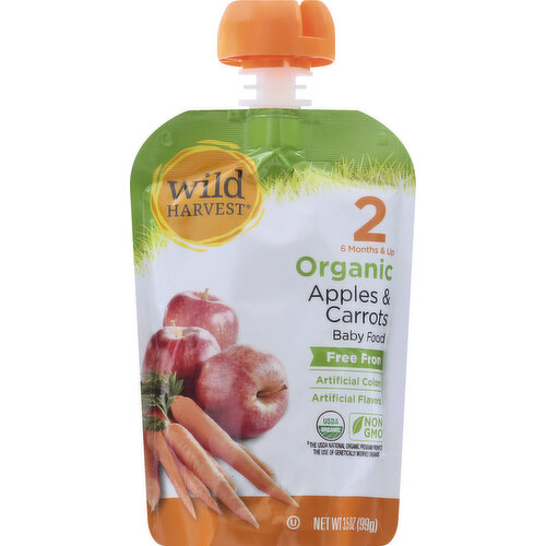 No artificial flavors. Organic. USDA Organic. Certified organic by ecocert S.A. Gluten free. Non GMO (The USDA national organic program prohibits the use of genetically modified organization). Free from artificial colors. www.mywildharvest.com. To learn more about Wild Harvest products, please visit www.mywildharvest.com. Packaging produced without intentionally added bisphenol-A (BPA). Product of Chile.