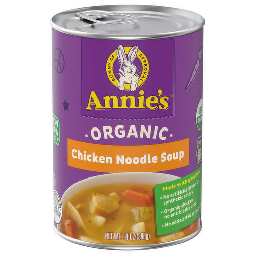 Annie's Soup, Organic, Chicken Noodle