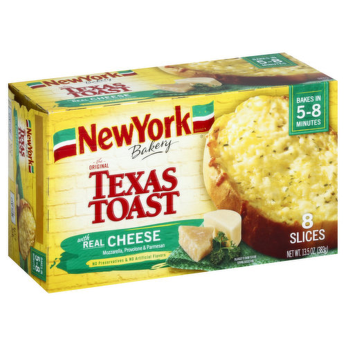 New York Bakery Texas Toast, The Original, with Real Cheese