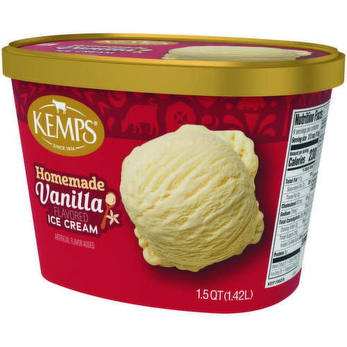 Kemps Homemade Vanilla Ice Cream