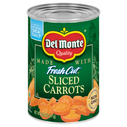 Del Monte Fresh Cut Carrots, Sliced