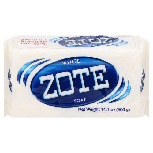 Zote Soap, White