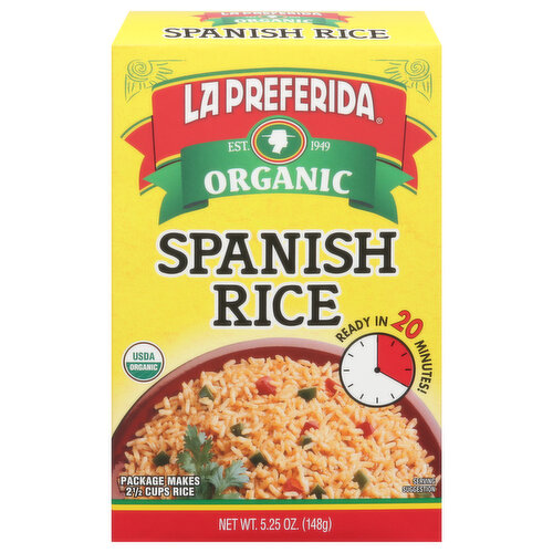 La Preferida Spanish Rice, Organic