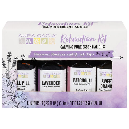 Aura Cacia Essential Oils Kit, Relaxation