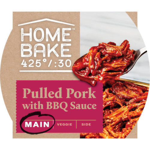 Homebake 425/:30 Pulled Pork w/ BBQ Sauce