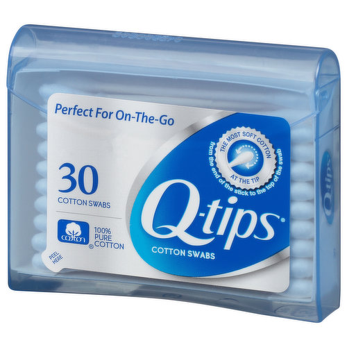 Glob Mops Cleaning Q Tips Travel Pack - 30 Swabs