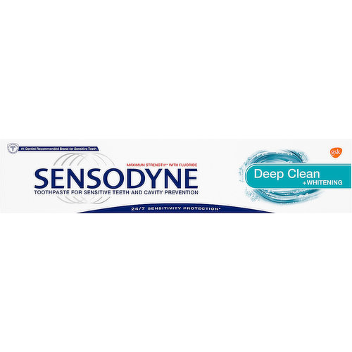 sensodyne deep clean whitening