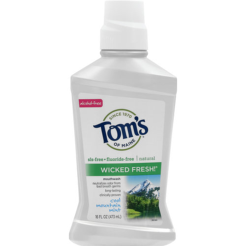 toms fluoride free mouthwash