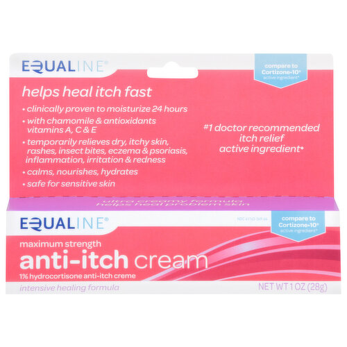 Equaline Anti-Itch Cream, Maximum Strength