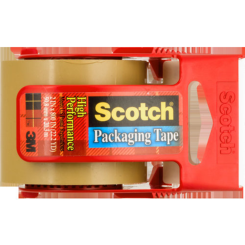 Scotch Packaging Tape, High Performance