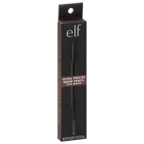 e.l.f. Brow Pencil, Ultra Precise, Cool Brown 81196