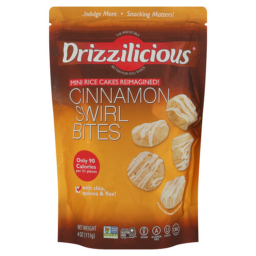 Drizzilicious Bites, Cinnamon Swirl