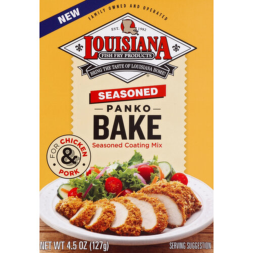 Louisiana Fish Fry Seasoned Coating Mix, Chicken