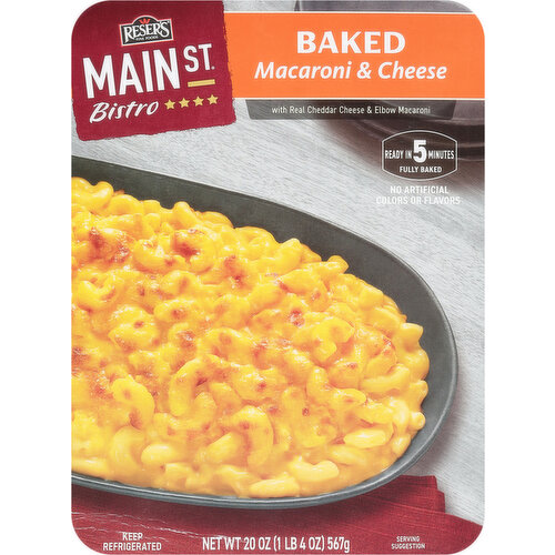 Main St Bistro Macaroni & Cheese, Baked