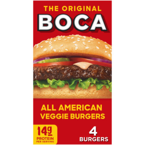 Boca All American Veggie Burgers