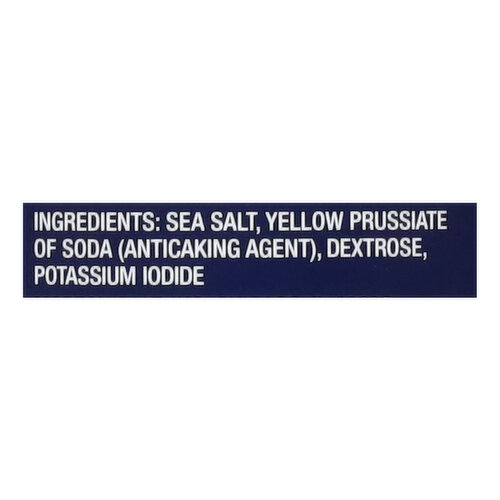 Morton Iodized Sea Salt