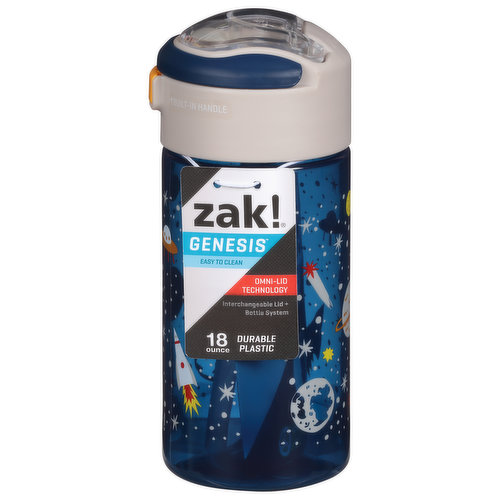 ZAK! Space Flex Water Bottle, 18 Oz.