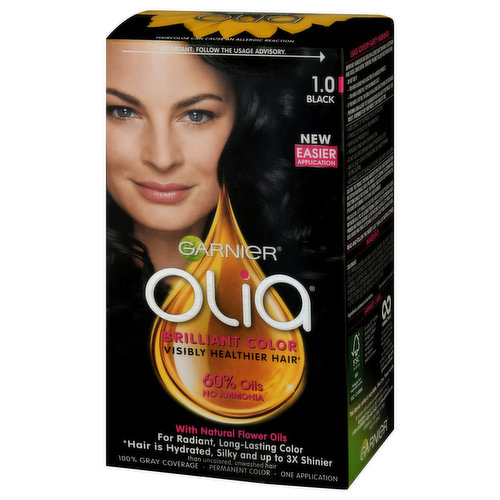 Fragrance Free Hair Color Black Velvet - 1.0 Black