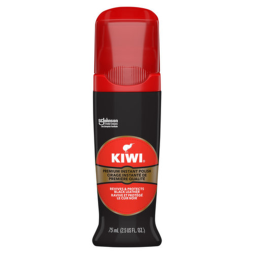 Kiwi Instant Polish, Premium, Black