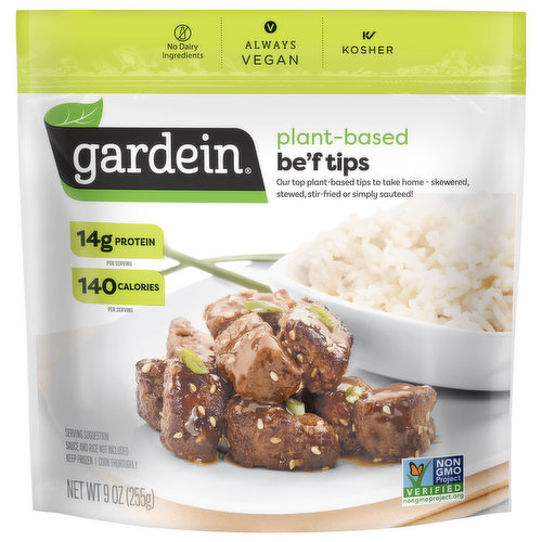 Gardein Vegan Frozen Plant-Based Be'f Tips
